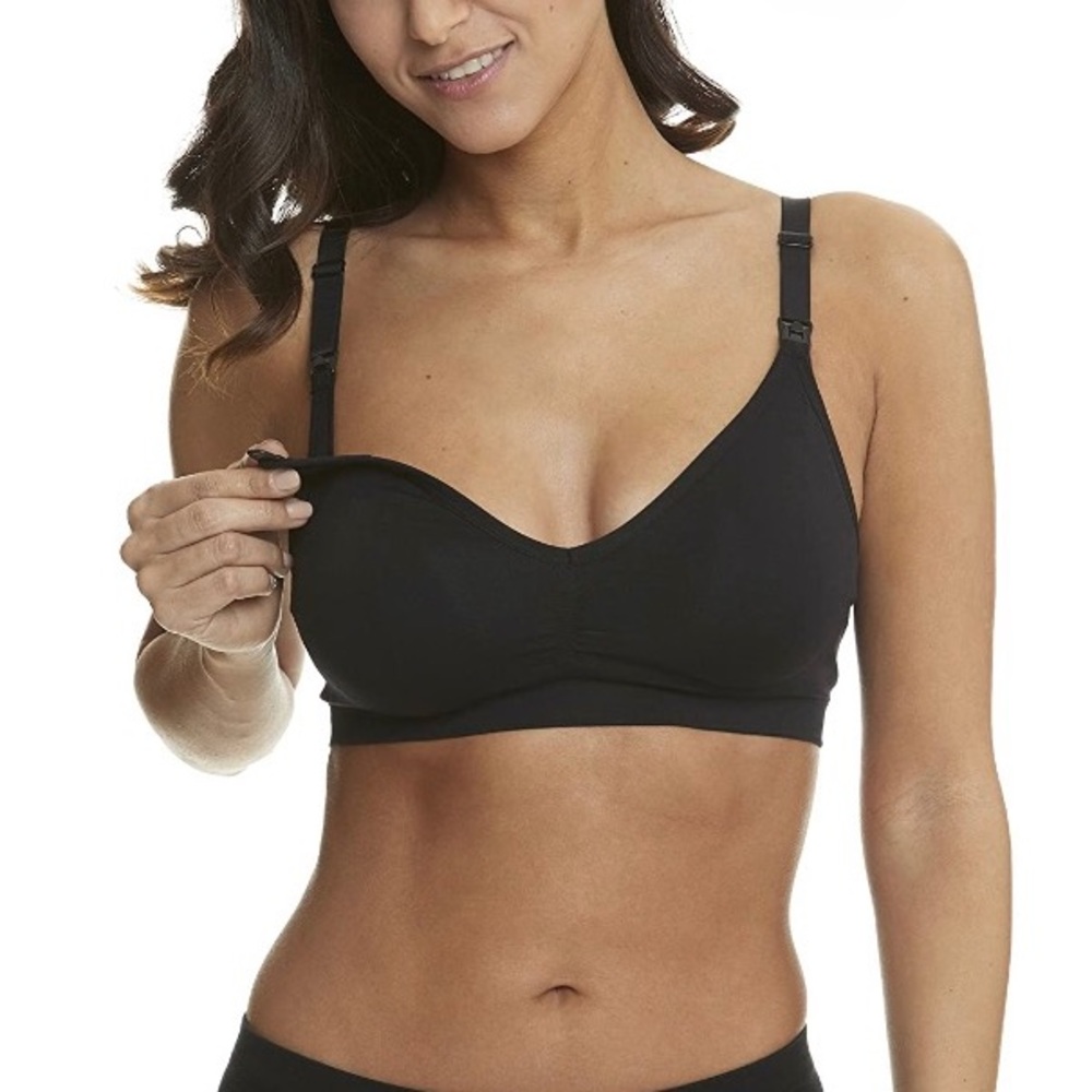 2 Deep V Push-Up Nursing Bra by Hofish